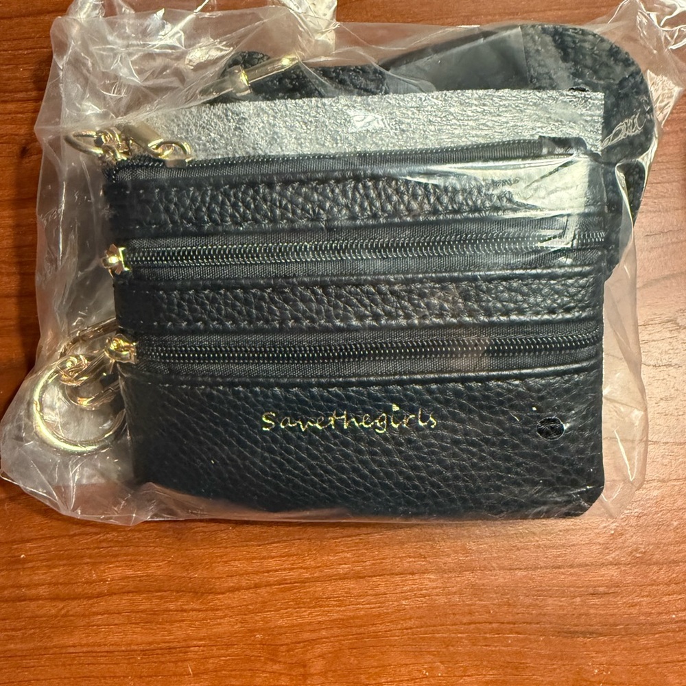 Save the Girls Black Crossbody Bag
